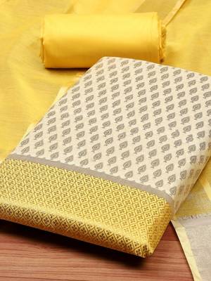 Printed Unstitched Dress Material 3