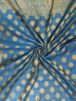 Women Art Silk Unstitched Dress Material 3
