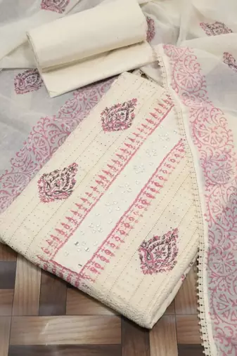 Cotton Unstitched Dress Material