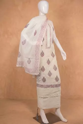 Cotton Unstitched Dress Material