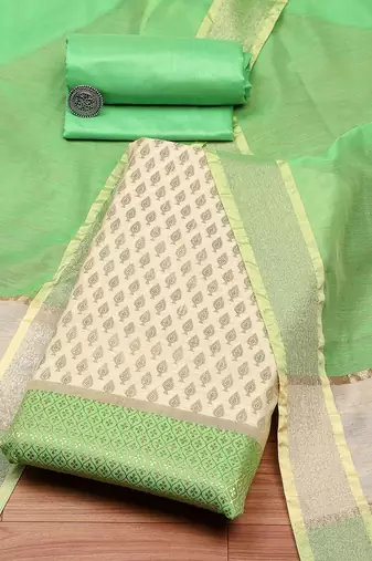 Printed Unstitched Dress Material