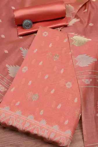 Pure Cotton Unstitched Dress Material