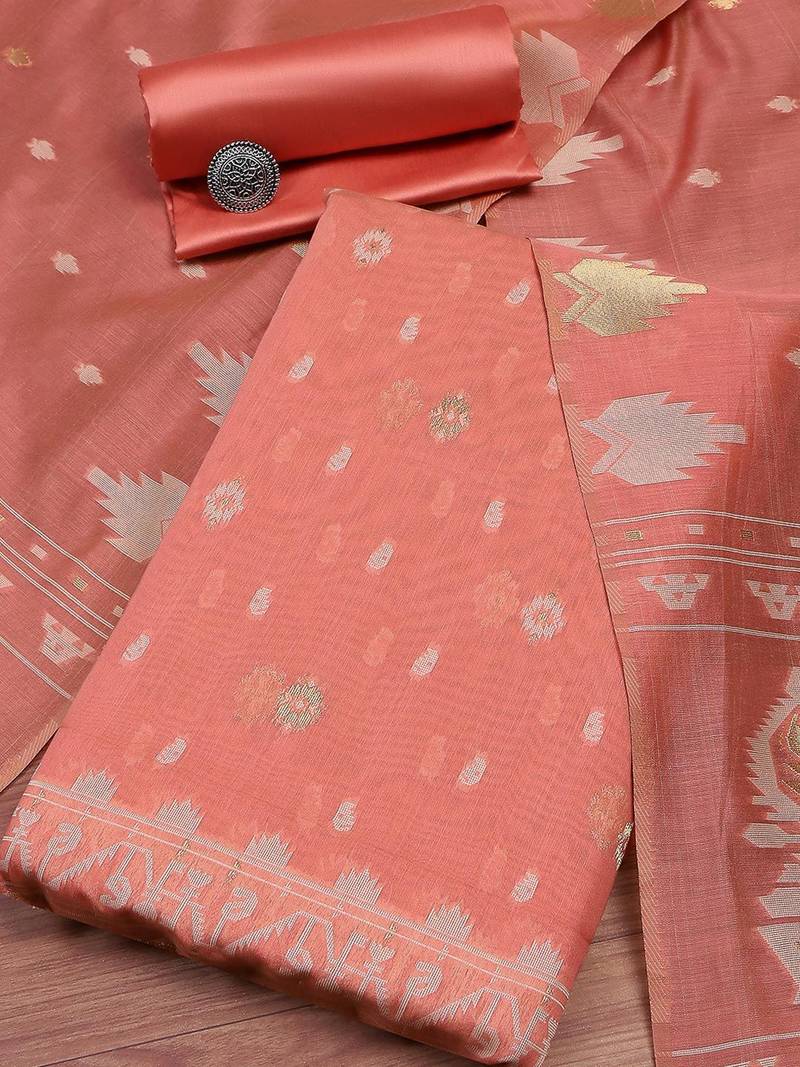 Pure Cotton Unstitched Dress Material