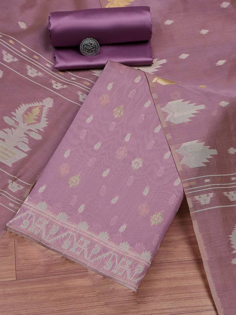 Pure Cotton Unstitched Dress Material