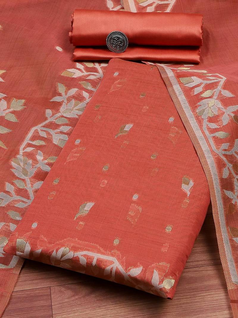 Pure Cotton Unstitched Dress Material