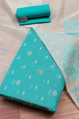 Pure Cotton Unstitched Dress Material