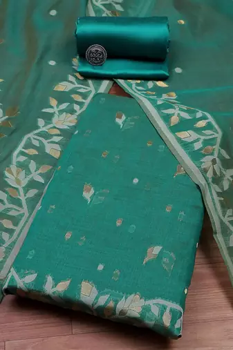 Pure Cotton Unstitched Dress Material