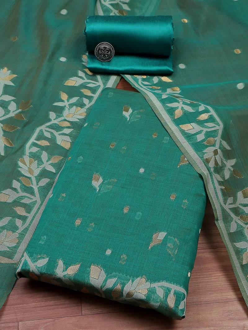 Pure Cotton Unstitched Dress Material