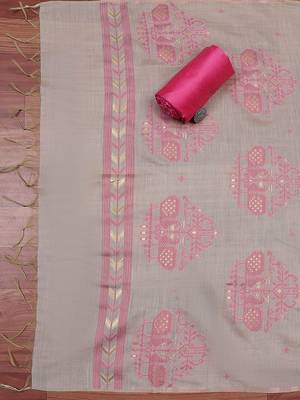 Art Silk Unstitched Dress Material 3