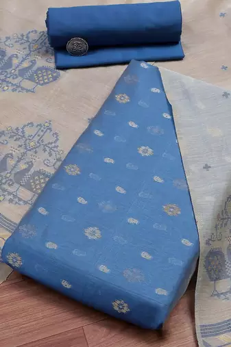 Pure Cotton Unstitched Dress Material