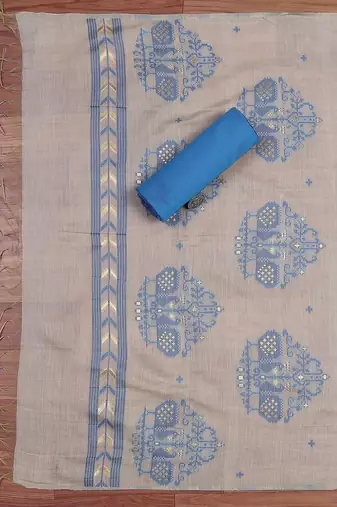 Pure Cotton Unstitched Dress Material