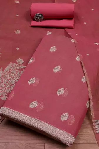 Pure Cotton Unstitched Dress Material