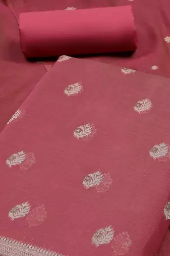 Pure Cotton Unstitched Dress Material