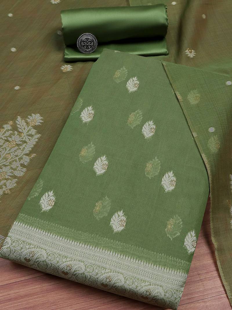 Pure Cotton Unstitched Dress Material
