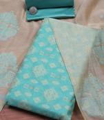 Art Silk Unstitched Dress Material