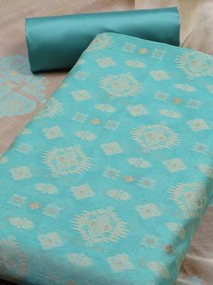 Art Silk Unstitched Dress Material 2