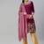 Embroidered Silk Georgette Unstitched Dress Material