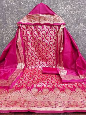 Art Silk Unstitched Dress Material 2