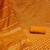 Orange Unstitched Dress Material
