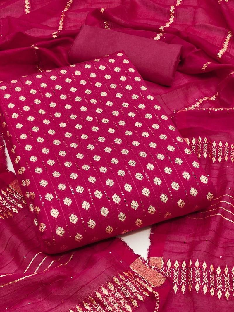 Printed Unstitched Dress Material