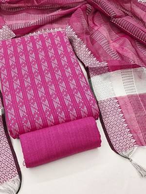 Printed Unstitched Dress Material 2