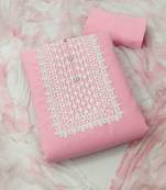 Embroidered Unstitched Dress Material