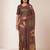 coffee erod soft with fancy digital print with tissue saree
