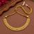 Delightful square shape and flower design colorful stone gold plated choker jewellery set for women and girls