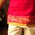 Pink and red cotton silk kurta
