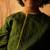 Green cotton silk textured kurta