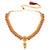 Indian bollywood traditional necklace earrings jewelry set wear red