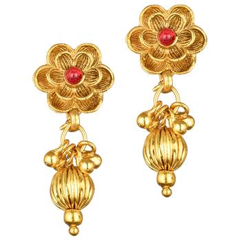 Indian bollywood traditional necklace earrings jewelry set wear red 5