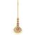 Drop pearl design headpiece maan tikka encrusted with wedding party indian traditional jewelry gift for women