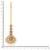Drop pearl design headpiece maan tikka encrusted with wedding party indian traditional jewelry gift for women