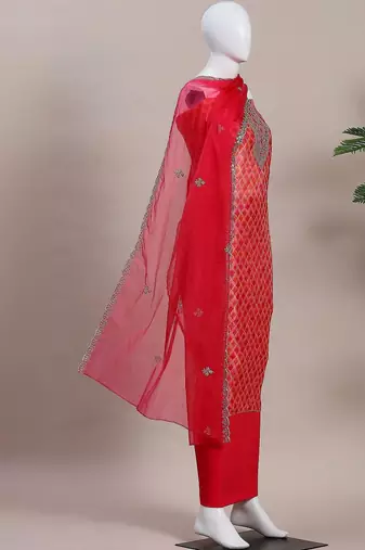 Printed Unstitched Dress Material
