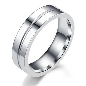 Fancy couple band finger ring jewellery for men & women(men - us 9, women - us 7) 5