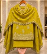 Embellished Unstitched Dress Material