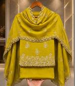 Embellished Unstitched Dress Material