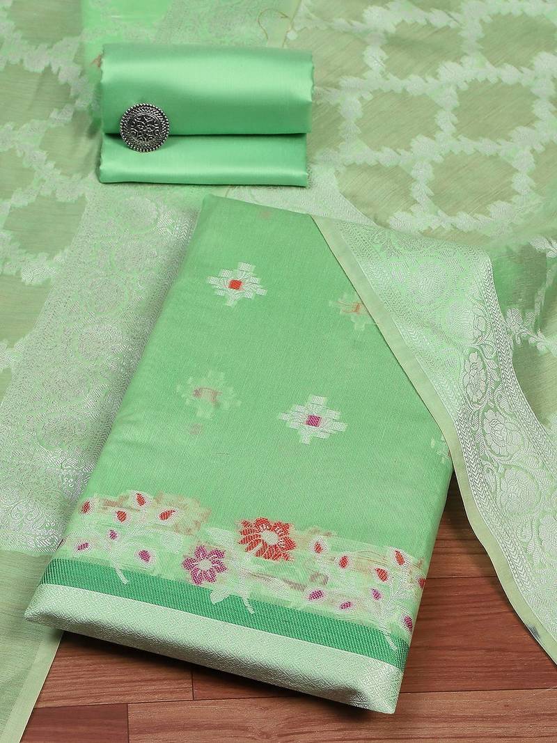 Printed Unstitched Dress Material