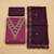 Embroidered Art Silk Unstitched Dress Material