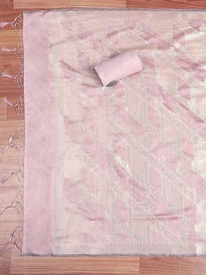 pink two toned Unstitched Dress Material 2