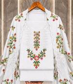 Embellished Unstitched Dress Material