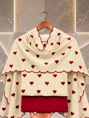 Embroidered Unstitched Dress Material 3