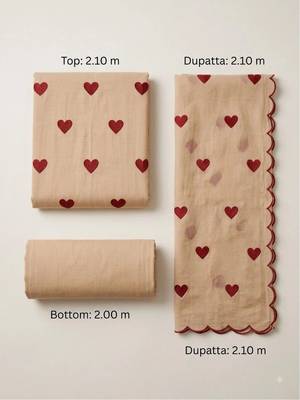 Embroidered Unstitched Dress Material 4