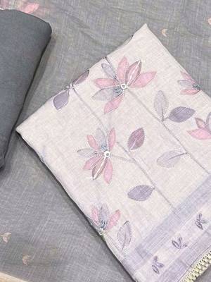Linen Unstitched Dress Material 2