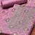 Purple Unstitched Dress Material