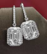 American diamond studded drop & dangle earrings wear jewelry