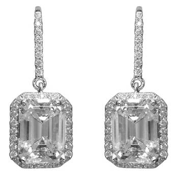 American diamond studded drop & dangle earrings wear jewelry 2