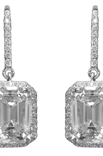 American diamond studded drop & dangle earrings wear jewelry