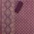 Purple Printed Unstitched Dress Material